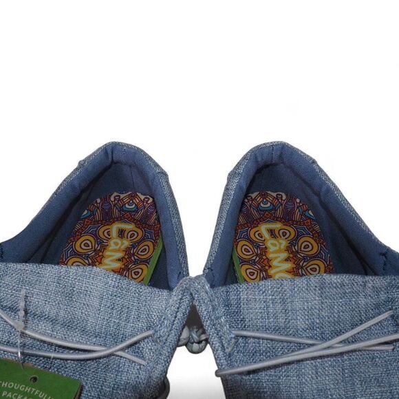 Lamo Paula Canvas Slip-on Comfort Shoes Blue JIAXING09 Women's 10 - Picture 11 of 12